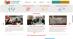 Desktop Screenshot of convivir.org