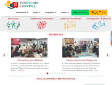 Tablet Screenshot of convivir.org